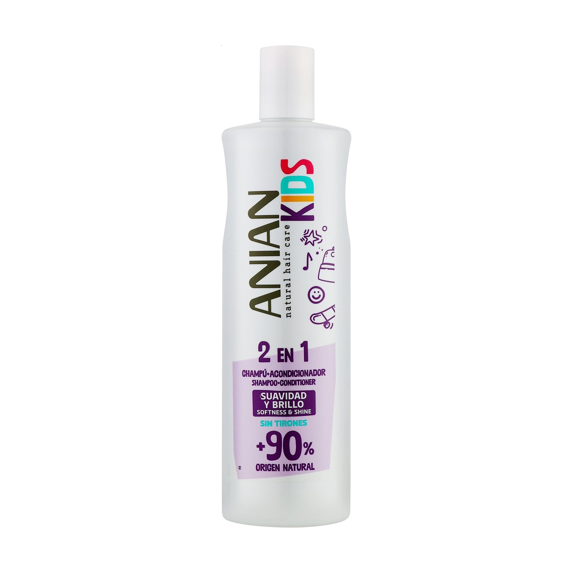 Дитячий шампунь-кондиціонер для волосся Anian Kids Shampoo-Conditioner, 400 мл